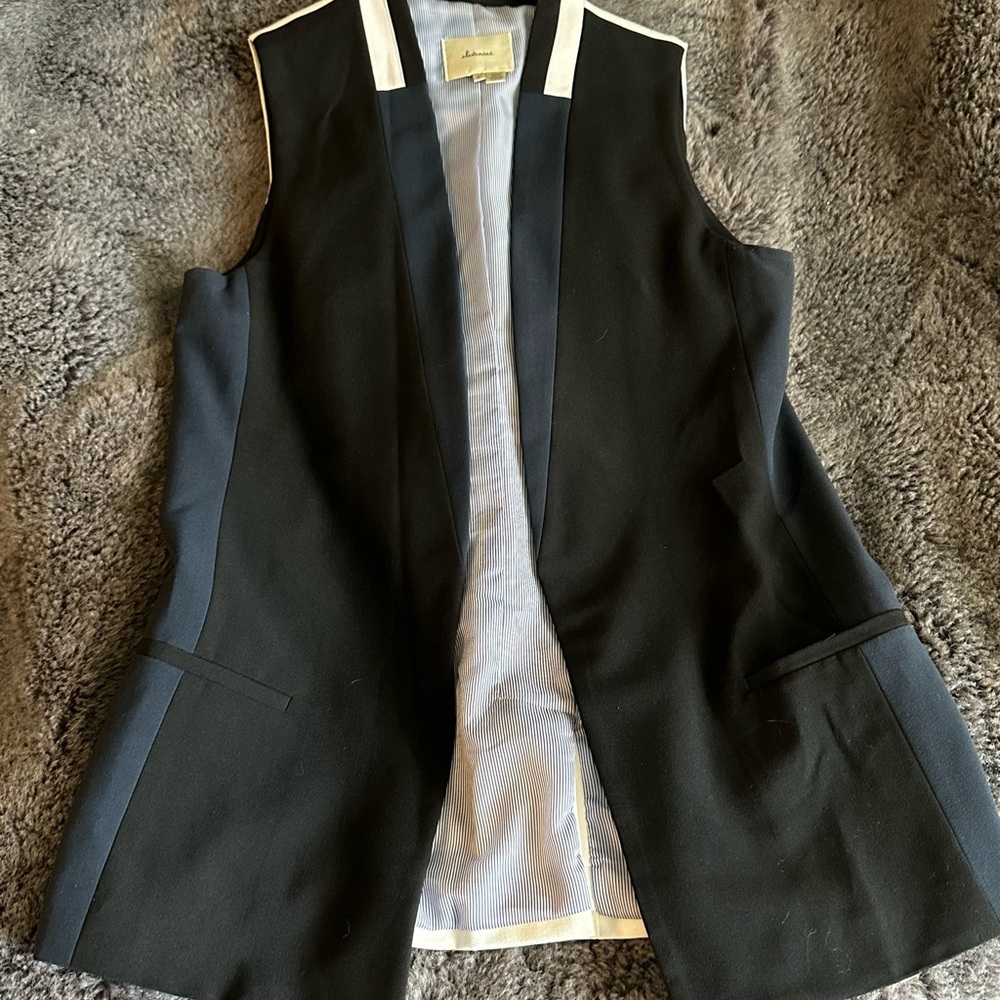 Anthropologie Colorblock Vest
